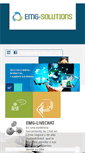 Mobile Screenshot of emg-solutions.com